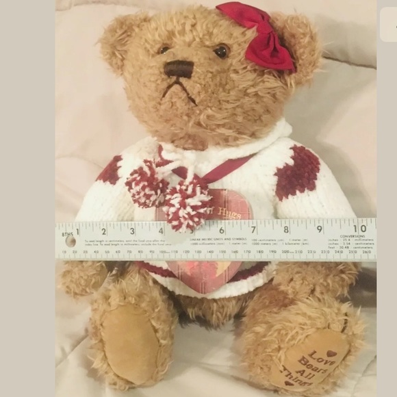 Vintage Teddy Bear with small book of Scriptures - Picture 8 of 10